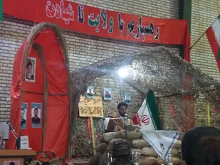 دومین سالگرد شهادت مدافعان امنیت لشکر 14 امام حسین(ع)برگزار شد
