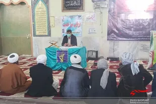 برپایی میز خدمت  در هیرمند