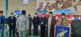 تجلیل از بسیجیان نمونه سپاه آبیک