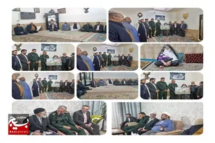 &nbsp;دیدار با مسئولان خوافی با خانواده معظم شهدا این شهرستان + عکس