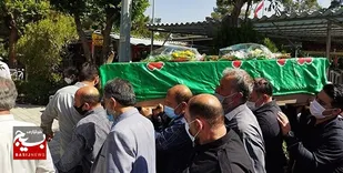 پدر سردار شهید صدرالله فنی به فرزند شهیدش پیوست