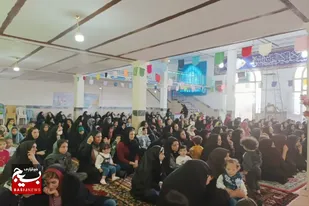 برگزاری اجتماع دختران خورشید هشتم در گیان