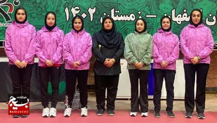 کسب مقام سوم لیگ برتر تنیس روی بانوان توسط نماینده خوزستان
