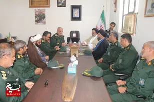 دیدار سردار رزمجو با امام جمعه عسلویه
