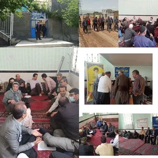 برگزاری میز خدمت سازمان بسیج کارمندان سپاه بیت المقدس کردستان
