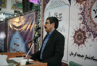 سخنرانی مديرعامل نيروگاه سيكل تركيبي درنماز جمعه كرمان