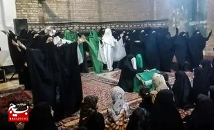 سوگواره آخرین سرباز در مسجد خاتم الانبیاء(ص) اجرا شد