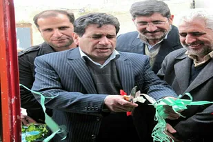 افتتاح 2 پروژه عمرانی و بهداشتی در نهاوند