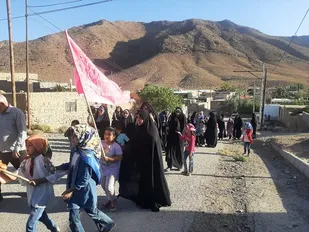همایش پیاده رویی غدیر در روستای سید آباد برگزار شد