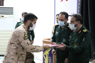 آیین تجلیل از سربازان سپاه نینوا برگزار شد