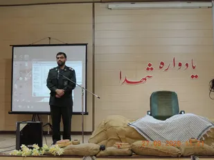 برگزاری یادواره ی شهدای دانش آموز در شهرستان ارزوئیه + تصاویر