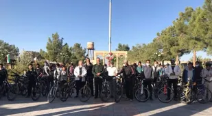 همایش دوچرخه سواری بسیجیان زرندبرگزار گردید