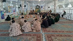 برگزاری محفل انس با قرآن همزمان با میلاد سراسر نور امام حسن مجتبی(علیه السلام)