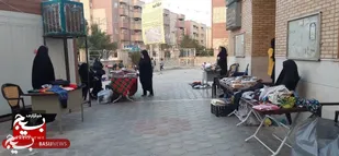 بازارچه حمایت از محصولات اقتصاد مقاومتی در مسجد امام باقر(ع) برپا شد