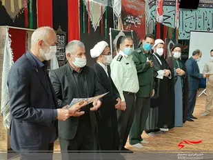 تجلیل از ۲۰۰ رزمنده ایثارگر در محمودآباد+ تصاویر