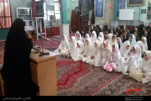 جشن تکلیف دختران پایگاه شهیده &laquo;لشنی&raquo; ملایر