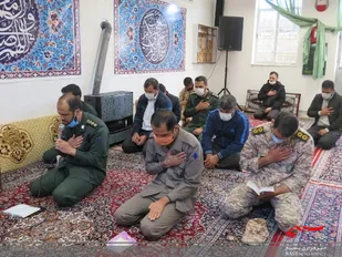 مراسم عزاداری دهه آخر صفر در ستاد ناحیه راز و جرگلان
