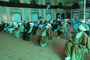 برگزاری مراسم گرامیداشت هفته وحدت در زابل