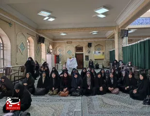 برگزاری مراسم گرامیداشت پنجمین سالگرد شهادت سردار قاسم سلیمانی در مهستان+تصاویر