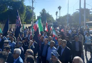 مردم اندیمشک حمله تروریستی کرمان را محکوم کردند