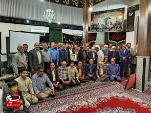 برگزاری یادواره شهید محمد عمیدی در روستای حسین آباد شاهرود+ تصاویر