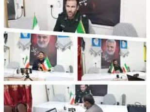 برگزای یادواره مجازی شهید هاشمی و بزرگداشت حاج قاسم سلیمانی در شهرستان لنده