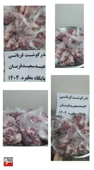 صدپرس  غذا و ۵۰ بسته گوشت بین نیازمندان جنت مکان( گتوند) توزیع شد