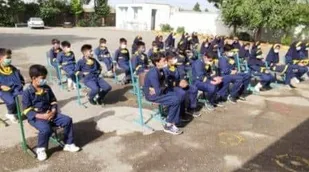 افتتاح اتاق ورزش مدرسه روستای قوئینک رخشانی پیشوا