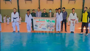 خانه تکواندو شهرستان رودبارجنوب با حضور مسئولان افتتاح شد