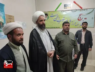 بازديد مسئول نمایندگی ولی فقیه در سپاه انصارالرضا(ع) از پایگاه بسیج المهدی(عج) بیرجند