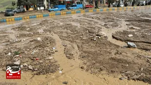 سیلاب در روستای انجیرلو خسارت به منازل و فروشگاه&zwnj;ها وارد کرد