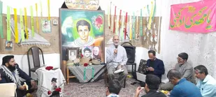 برگزاری یادواره خانگی شهیدان محمود کمالی و مهدی کاربخش در شهرستان راور