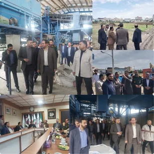 بازدید مسئول سازمان بسیج کارگران و کارخانجات کشور از روند پیشرفت پروژه های عمرانی سطح شهر قائمشهر
