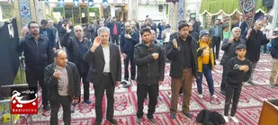 مراسم هفتمین روز شهادت امام شهید در حسینیه اعظم شهرکرد
