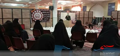 رزمایش کمک مومنانه با توزیع غذای گرم در روستای گوار