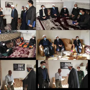 دیدار و دلجویی از جانبازان در شهرستان قصرشیرین
