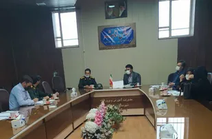 جلسه کمیته هماهنگی دوره توانمند سازی مربیان و دبیران درس آمادگی دفاعی مدارس در نجف آباد