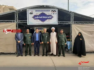 افتتاحیه نمایشگاه اقتصاد مقاومتی در اداره برق پانصددستگاه کرمان