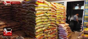 کشف ۷۰ تن برنج هندی و مواد غذایی احتکارشده در خرم&zwnj;آباد