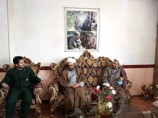 دیدار مسوول نمایندگی ولی فقیه در سپاه استان قزوین با رزمندگان و ائمه جماعت شمالغرب