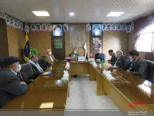 دیدار شورای بسیج ورزشکاران خمینی شهر با فرمانده سپاه ناحیه خمینی شهر