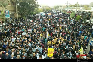 حضور پرشور مردم انقلابی نهاوند در راهپیمایی ۲۲ بهمن