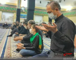 مراسم عزاداری محرم هیئت عاشقان امام رضا (ع) پایگاه شهید زین الدین