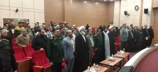 آئین تجلیل از دست اندرکاران سومین اجلاسیه شهدای شهرستان آرادان برگزار شد