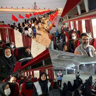 حضور کاروان بسیج جامعه پزشکی در سرزمین نور