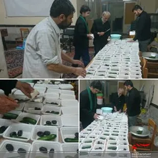 تهیه غذا روزانه برای نیازمندان