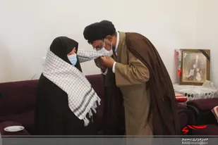دیدار با خانواده شهدای روحانی در چهارمحال و بختیاری