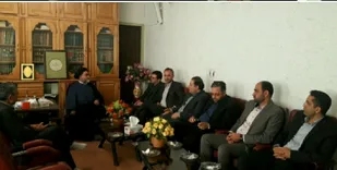 دیدار سرپرست دانشکده علوم پزشکی اسدآباد با امام جمعه