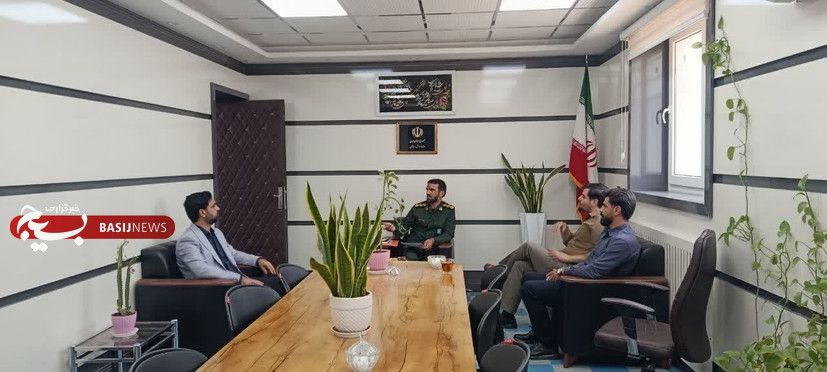 دیدار مسئول بسیج کانون ورزشکاران استان خراسان جنوبی با رئیس اداره ورزش و جوانان نهبندان
