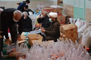 توزیع ۵۰۰ بسته غذایی میان محرومان